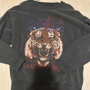 ANINE BING Tiger Sweatshirt